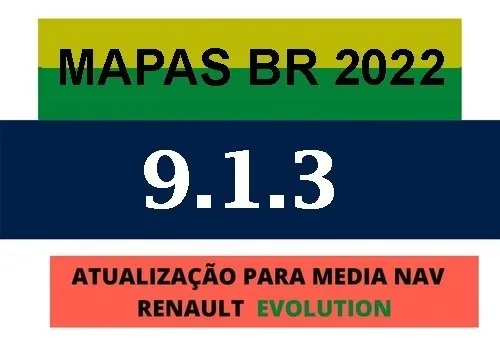 Atualização Mapa Brasil 2022 - Renault Media Nav Imagem