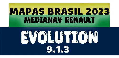 Atualização Mapa Brasil 2023 - Renault Media Nav Imagem