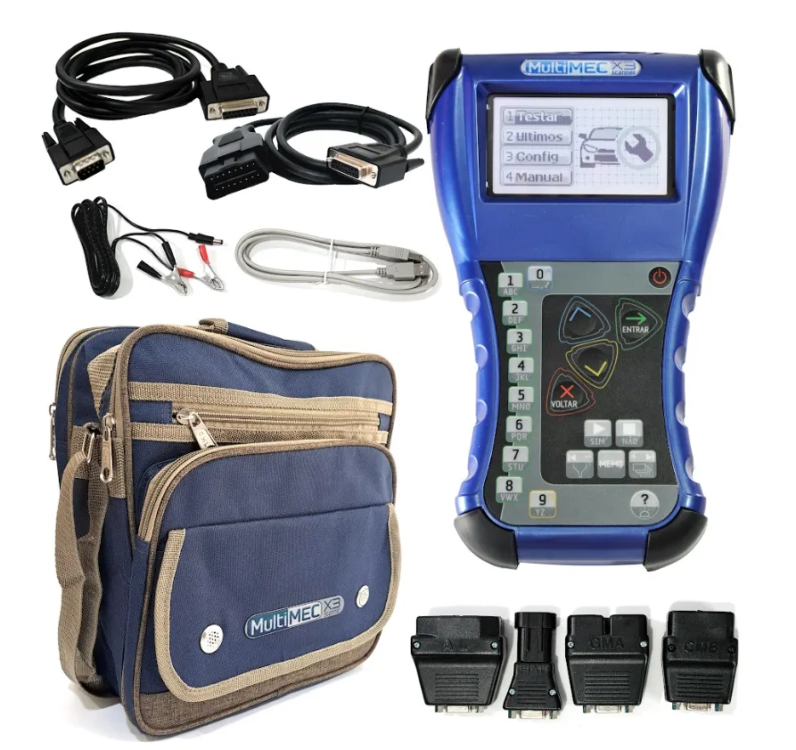 Scanner Automotivo para Diagnostico Ciclo Otto e Diesel Leve Multimec X3