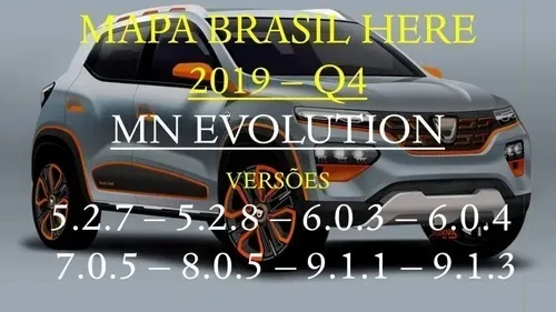 Atualização Mapa Brasil 2019 - Renault Media Nav Imagem