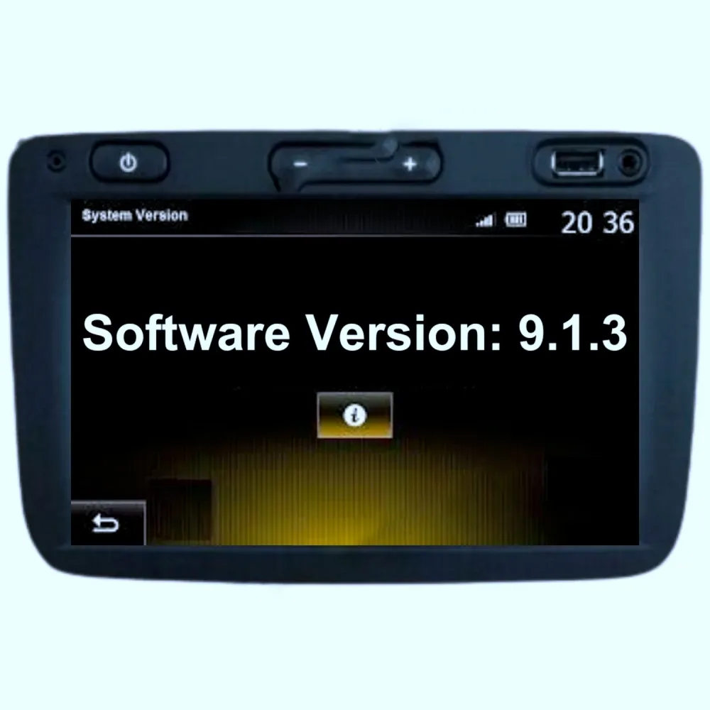 Atualização Medianav Renault Evolution - 9.1.3