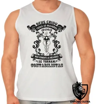 Camiseta Regata adulto ou infantil Contabilista mulheres melhores - Foto 2