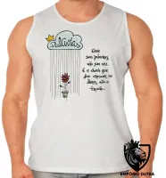 Camiseta Regata adulto ou infantil Eleve suas palavras não sua voz - Foto 2