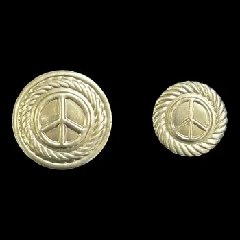 Aplique Borda Galoneada - Paz e Amor (Mod. 10014)