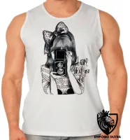 Camiseta Regata adulto ou infantil Fotógrafo fotografia love what you do - Foto 2