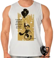 Camiseta Regata adulto ou infantil frase Alexandre Herculano - Foto 2