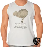 Camiseta Regata adulto ou infantil frase confúcio filosofia - Foto 2