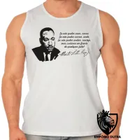 Camiseta Regata adulto ou infantil Martin Luther King frase - Foto 2