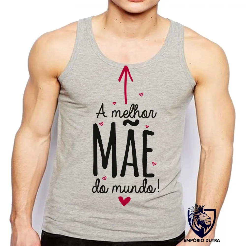 Camiseta Regata adulto ou infantil melhor mãe dias das mães presente Imagem
