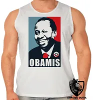 Camiseta Regata adulto ou infantil Mussum cacildis trapalhões Obama - Foto 2