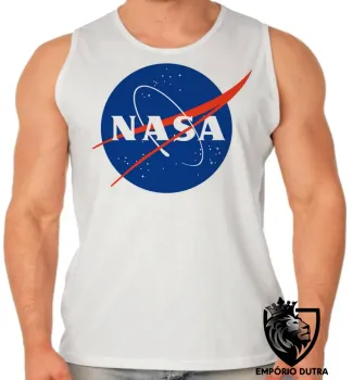 Camiseta Regata adulto ou infantil Nasa astronauta espacial espaço agencia - Foto 2