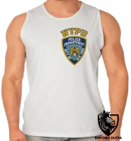 Camiseta Regata adulto ou infantil NYDP policia New York - Foto 2