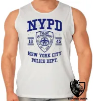 Camiseta Regata adulto ou infantil NYDP policia New York NY - Foto 2