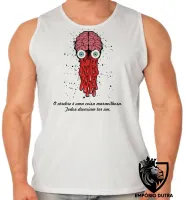 Camiseta Regata adulto ou infantil cérebro é maravilhoso todos deveriam ter um - Foto 2