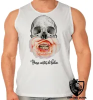 Camiseta Regata adulto ou infantil Pense antes de falar - Foto 2