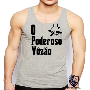 Camiseta Regata adulto ou infantil Poderoso Vôzão Vô Vovô