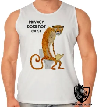 Camiseta Regata adulto ou infantil Privacidade não existe engraçada not - Foto 2