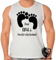 Camiseta Regata adulto ou infantil Ser pai é tudo de bom - Foto 2
