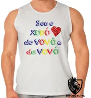 Camiseta Regata adulto ou infantil Sou o Xodó do vovô e da vovó - Foto 2