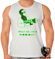 Camiseta Regata adulto ou infantil Trust me Im radiologia radiologista - Foto 2
