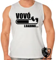 Camiseta Regata adulto ou infantil vovó presente vó mãe bateria carregando - Foto 2