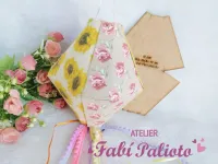 KIT25   Gabarito de Moldes  em MDF  Coleção Balões Juninos - Foto 4