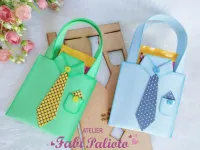 G1.664 Gabarito de Moldes  em MDF  Camisa Sacola - Foto 4