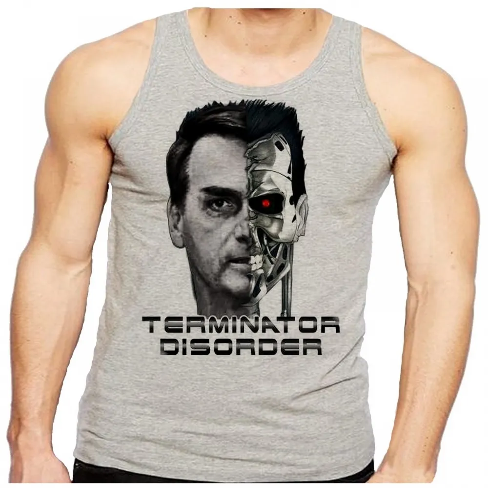 Camiseta Regata adulto ou infantil Bolsonaro exterminador futuro Imagem