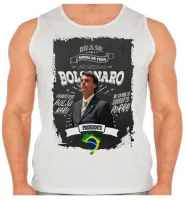 Camiseta Regata adulto ou infantil Bolsonaro mito presidente DEUS acima todos - Foto 2