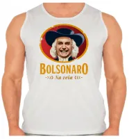 Camiseta Regata adulto ou infantil Bolsonaro na veia - Foto 2