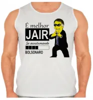 Camiseta Regata adulto ou infantil Bolsonaro Simpsons Melhor Jair acotumando - Foto 2