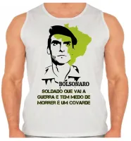 Camiseta Regata adulto ou infantil Bolsonaro Soldado que vai a guerra - Foto 2