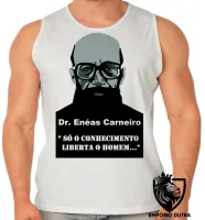 Camiseta Regata adulto ou infantil Enéas Carneiro direita conhecimento - Foto 2