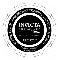 Relógio Invicta Pro Diver 33254 Banhado Ouro18k Original Eua + Frete Grátis - Foto 10