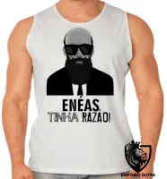 Camiseta Regata adulto ou infantil Enéas Carneiro tinha razão direita - Foto 2