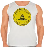 Camiseta Regata adulto ou infantil Não pise em mim gadsden ancap Anarcocapitalismo dont tread on me liberdade - Foto 2