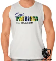 Camiseta Regata adulto ou infantil patriota Brasil Jair bolsonaro presidente - Foto 2