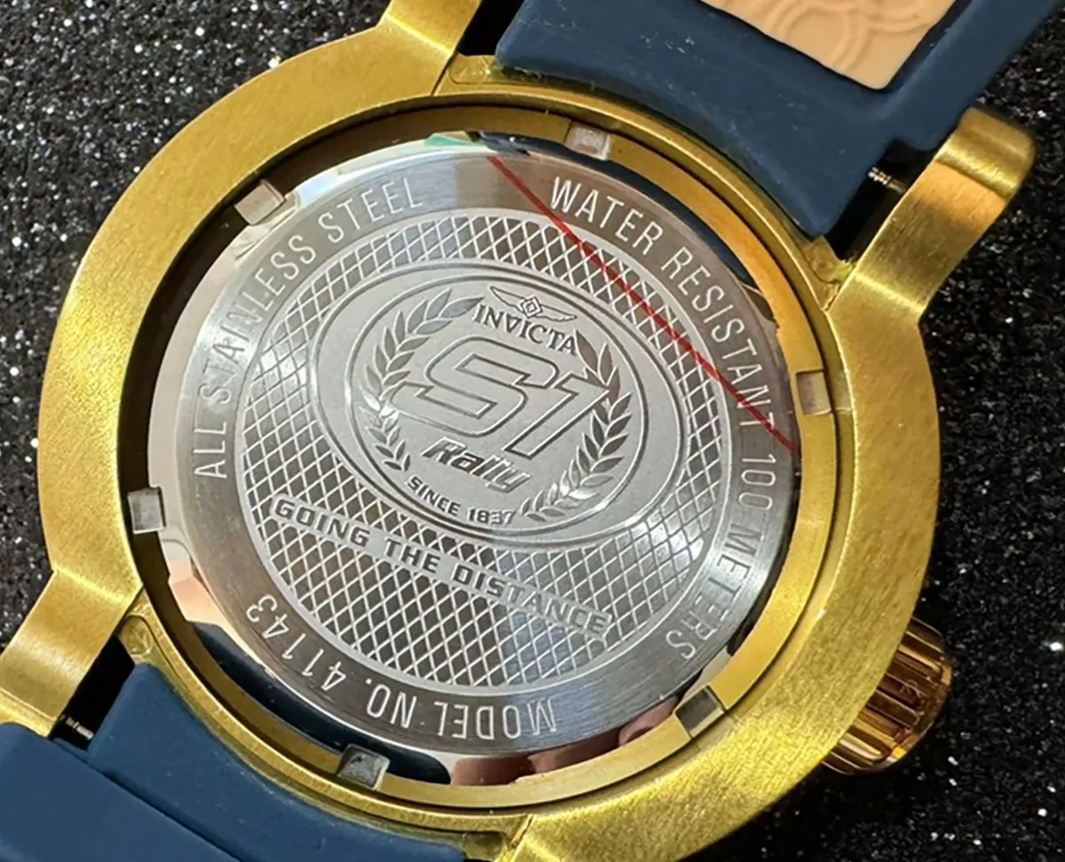 EiComprei - Relógio Invicta Yakuza 41143 Banhado Ouro18k Original