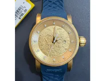 Relógio Invicta Yakuza 41143 Banhado Ouro18k Original Eua + Frete Grátis - Foto 10