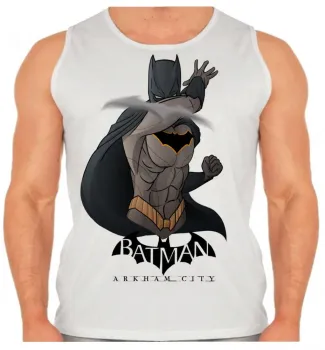 Camiseta Regata adulto ou infantil Batman bumerangue herói - Foto 2