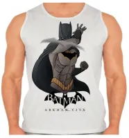 Camiseta Regata adulto ou infantil Batman bumerangue herói - Foto 2