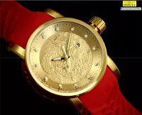 Relógio Invicta Yakuza 41140 Banhado Ouro18k Original Eua + Frete Grátis - Foto 3