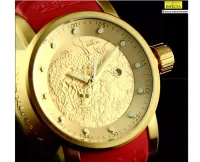 Relógio Invicta Yakuza 41140 Banhado Ouro18k Original Eua + Frete Grátis - Foto 4