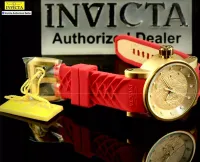 Relógio Invicta Yakuza 41140 Banhado Ouro18k Original Eua + Frete Grátis - Foto 8
