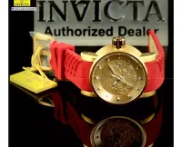 Relógio Invicta Yakuza 41140 Banhado Ouro18k Original Eua + Frete Grátis - Foto 9