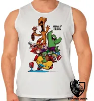 Camiseta Regata adulto ou infantil Buraco de Minhoca super heróis vingadores - Foto 2