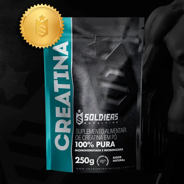 Creatina SOLDIERS 250G Imagem