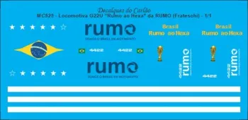 MC525  RUMO  Locomotiva G22U 