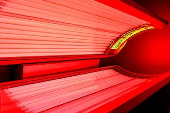 Lampada bronzeamento especiais de radiação ultravioleta UVA para aparelhos de exposição solar artificial cleo professional 100w/r - Foto 2