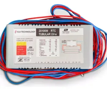 REATOR ELETRÔNICO P/LÂMPADA DE BRONZEAMENTO FLUORESCENTE 2X110W